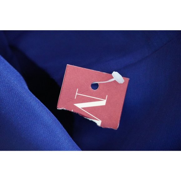 Merona Dress Cobalt Blue Womens Size (3) 3X Knee Length Short Sleeves NOS - Picture 11 of 12